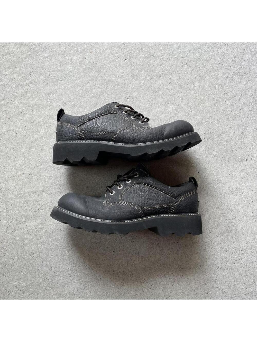 Chunky Black Rockport Clog Shoes